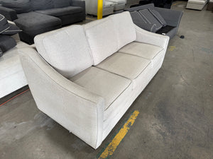 Taupe Sofa with Pullout Mattress