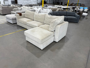 Beige 4 base/ 5 Side LoveSac Sectional