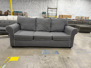 Grey Three Seater Sofa