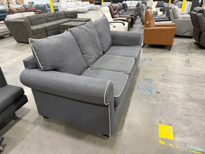 Grey Three Seater Sofa