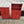 Red Kitchen Pantry Cabinet Set