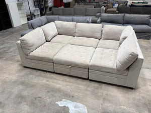 ThomasVille Tisdale 6-Piece Sectional - Beige