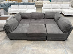 Norris 6-Piece Fabric Modular Sectional