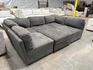Norris 6-Piece Fabric Modular Sectional