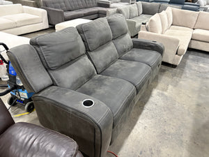 Matteus Fabric Power Reclining Sofa
