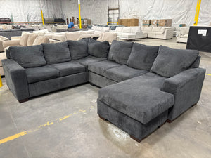 Ashley Dark Gray U-Shape Sectional