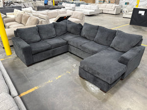 Ashley Dark Gray U-Shape Sectional