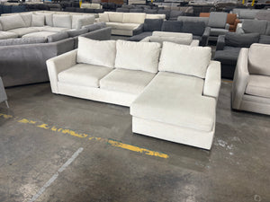 Living Spaces Sandy Chaise Sectional