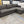 Crate & Barrel Sectional - Dark Brown