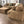 Brown Sectional with Ottoman