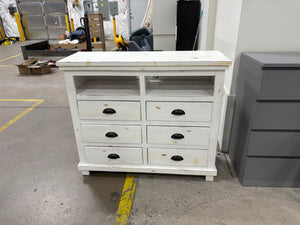 White Farmhouse Dresser
