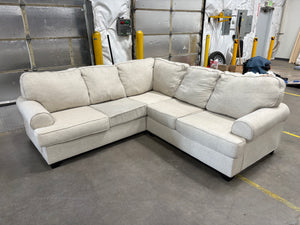 Classic Roll Arm L-Shape Sectional