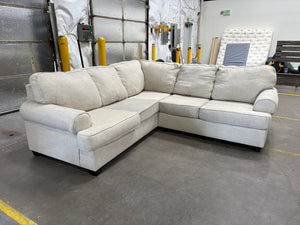 Classic Roll Arm L-Shape Sectional