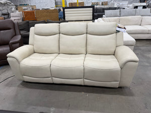 Sanders Leather Power Sofa