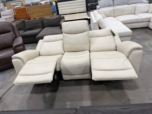 Sanders Leather Power Sofa