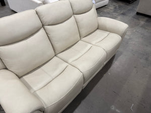 Sanders Leather Power Sofa