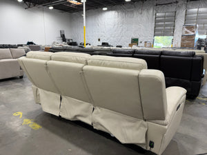 Sanders Leather Power Sofa