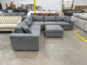 Bryden Fabric Sectional with Ottoman