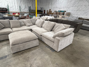 Sereen 6-piece Fabric Modular Sectional