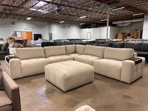 Paige 6-Piece Modular Fabric Sectional