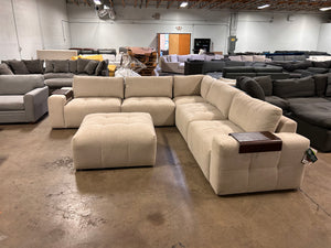 Paige 6-Piece Modular Fabric Sectional