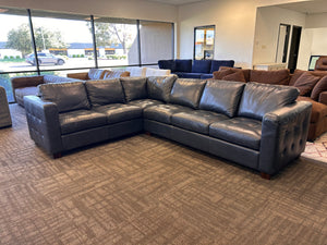 Kylie 2-Piece Leather Sectional