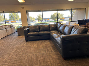Kylie 2-Piece Leather Sectional