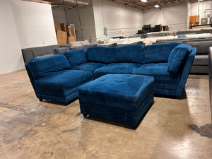 Leyla 5-Piece Fabric Modular Sectional