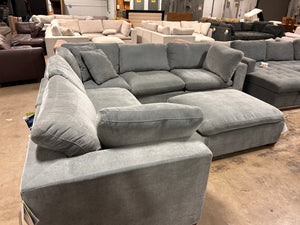 Lowell 6-Piece Modular Sectional - Dark Gray