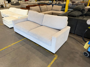 Thomasville Lambert Fabric Sofa with 2 Storage Seats