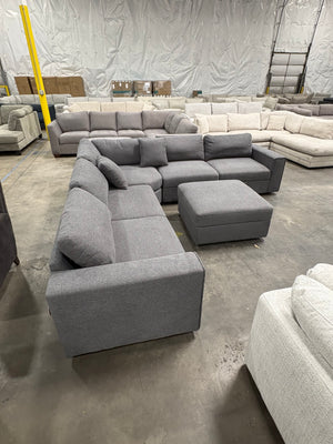 Bryden Fabric Sectional w/ Ottoman
