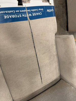 Cameron Sofa Chaise – Taupe