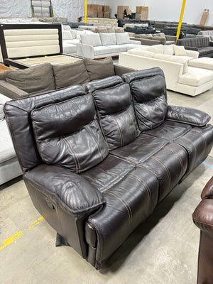 Marya Leather Reclining Sofa