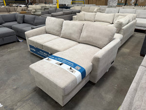 Cameron Sofa Chaise – Taupe