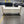 White Boucle Storage Bench