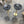 Black & Gold Marble Side Table Set