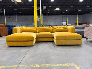 Joybird Sebastian Sectional (Harper Amber Gold)