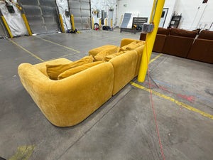 Joybird Sebastian Sectional (Harper Amber Gold)