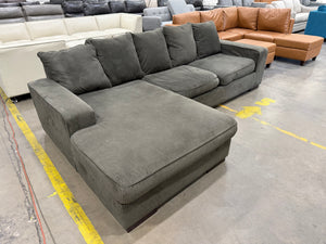 Green Corduroy Sectional