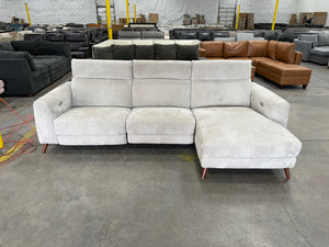 Mid-Century Modern Taupe Sectional
