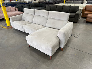 Mid-Century Modern Taupe Sectional