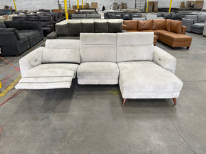 Mid-Century Modern Taupe Sectional