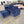 Sapphire Navy Corded Velvet LoveSac Sofa with Ottoman (3 base/ 4 Side)