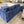 Sapphire Navy Corded Velvet LoveSac Sofa with Ottoman (3 base/ 4 Side)