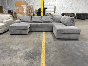 Grey U-Shaped Sectional