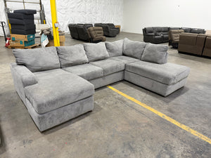 Grey U-Shaped Sectional