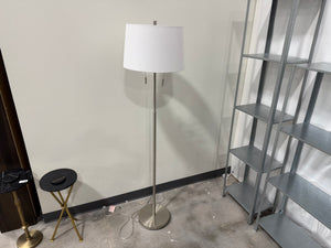Silver Tall Lamp