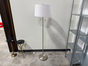 Silver Tall Lamp