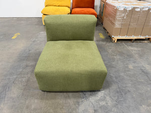 Joybird Millie Armless Chair (Faithful Olive)