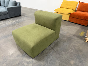 Joybird Millie Armless Chair (Faithful Olive)